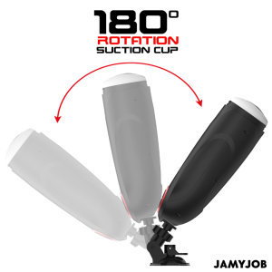 Jamyjob Gravity Automatische Masturbator met Stoot- en Zuigfunctie Zwart Jamyjob Gravity Automatische Masturbator met Stoot- en Zuigfunctie Zwart - Afbeelding 4