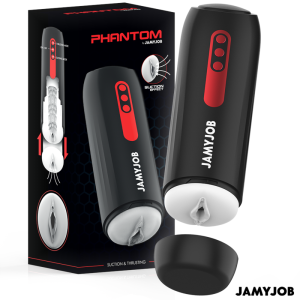 Jamyjob Phantom Automatische Masturbator met Zuig- en Stootmodi Jamyjob Phantom Automatische Masturbator met Zuig- en Stootmodi - Afbeelding 2