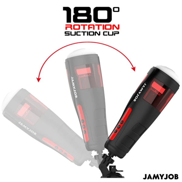 Jamyjob Cyclone Automatische Masturbator met 10 Rotatie- en Stootmodi Jamyjob Cyclone Automatische Masturbator met 10 Rotatie- en Stootmodi