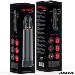 Jamyjob Xpand Automatische Penispumpe mit 3 Saugstufen Grau Jamyjob Xpand Automatische Penispumpe mit 3 Saugstufen Grau – Bild 7
