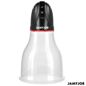 Jamyjob Xpand Lite Automatische Testikelpomp met 3 Zuigniveaus Grijs Jamyjob Xpand Lite Automatische Testikelpomp met 3 Zuigniveaus Grijs - Afbeelding 1