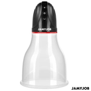 Jamyjob Xpand Lite Automatic Testicle Pump with 3 Suction Levels Gray