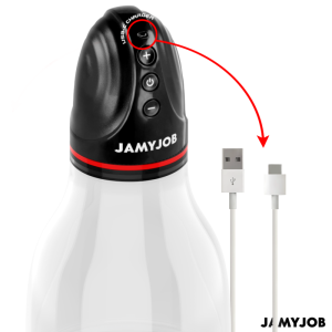 Jamyjob Xpand Lite Automatische Testikelpomp met 3 Zuigniveaus Grijs Jamyjob Xpand Lite Automatische Testikelpomp met 3 Zuigniveaus Grijs - Afbeelding 4