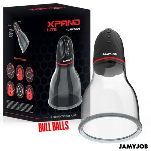 Jamyjob Xpand Lite Automatische Testikelpomp met 3 Zuigniveaus Grijs Jamyjob Xpand Lite Automatische Testikelpomp met 3 Zuigniveaus Grijs - Afbeelding 2