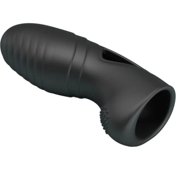 FUN Toys Pretty Love Alan Siliconen Vingervibrator Zwart