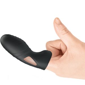FUN Toys Pretty Love Alan Siliconen Vingervibrator Zwart FUN Toys Pretty Love Alan Siliconen Vingervibrator Zwart - Afbeelding 5