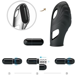 FUN Toys Silikon-Fingervibrator Pretty Love Lich schwarz – Bild 8