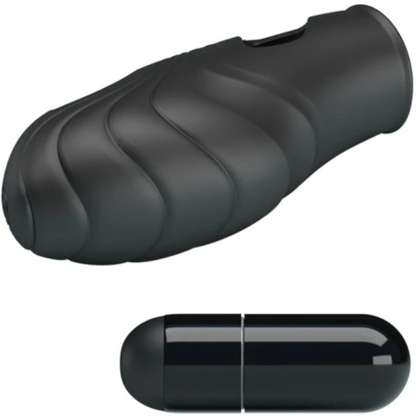 FUN Toys Silikon-Fingervibrator Pretty Love Lich schwarz