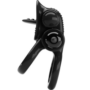 FOR HIM Pretty Love Passionate Ring Vibratiering met clitorisstimulator zwart FOR HIM Pretty Love Passionate Ring Vibratiering met clitorisstimulator zwart - Afbeelding 2