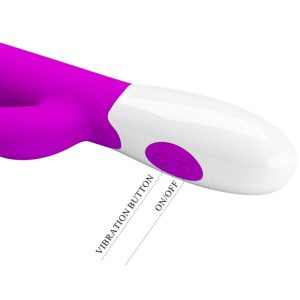 High Tech Pretty Love Centaur Vibrator Rabbit met 30 standen, paars High Tech Pretty Love Centaur Vibrator Rabbit met 30 standen, paars - Afbeelding 4