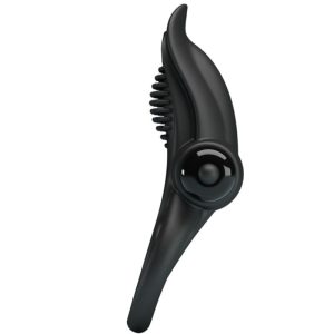 FOR HIM Pretty Love Dubbele Vibratiering met Clitorisstimulator 10 Vibraties Zwart FOR HIM Pretty Love Dubbele Vibratiering met Clitorisstimulator 10 Vibraties Zwart - Afbeelding 2