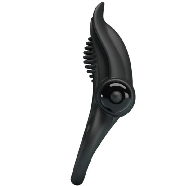 FOR HIM Pretty Love Dubbele Vibratiering met Clitorisstimulator 10 Vibraties Zwart