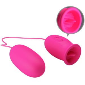 FUN Toys Pretty Love Daisy Vibro-Ei met Tongstimulatie, Roze FUN Toys Pretty Love Daisy Vibro-Ei met Tongstimulatie, Roze - Afbeelding 3