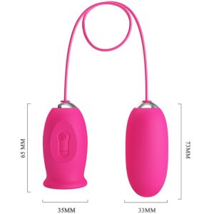 FUN Toys Pretty Love Daisy Vibro-Ei met Tongstimulatie, Roze FUN Toys Pretty Love Daisy Vibro-Ei met Tongstimulatie, Roze - Afbeelding 5
