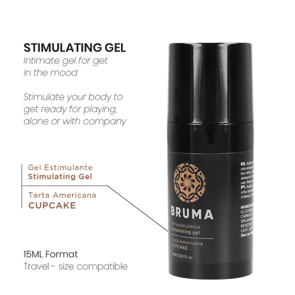 Bruma Onagra Cupcakesmaak Stimulerende Intieme Gel