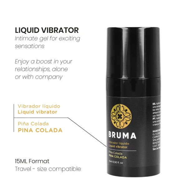 Bruma Flüssigvibrator Ultra Gleitend Pina Colada Bruma Flüssigvibrator Ultra Gleitend Pina Colada