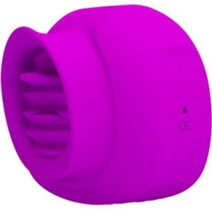 High Tech Pretty Love Estelle oplegvibrator met tongstimulatie, paars