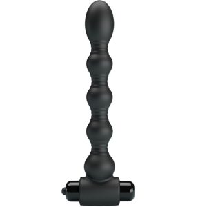 Anaal Speelgoed Pretty Love Lynn Siliconen Anaalplug met 10 Trillingen Zwart Anaal Speelgoed Pretty Love Lynn Siliconen Anaalplug met 10 Trillingen Zwart - Afbeelding 1