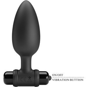 Anal Toys Pretty Love Vibra Butt Plug 2 Anaalplug met 10 trillingen Zwart Anal Toys Pretty Love Vibra Butt Plug 2 Anaalplug met 10 trillingen Zwart - Afbeelding 4