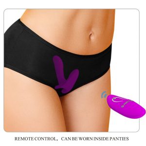 Remote Control Pretty Love Massager & Vibrator met 12 trillingen en afstandsbediening paars Remote Control Pretty Love Massager & Vibrator met 12 trillingen en afstandsbediening paars - Afbeelding 4