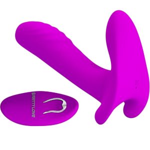 Remote Control Pretty Love Massager & Vibrator met 12 trillingen en afstandsbediening paars Remote Control Pretty Love Massager & Vibrator met 12 trillingen en afstandsbediening paars - Afbeelding 2