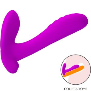 Remote Control Pretty Love Massager & Vibrator met 12 trillingen en afstandsbediening paars Remote Control Pretty Love Massager & Vibrator met 12 trillingen en afstandsbediening paars - Afbeelding 3
