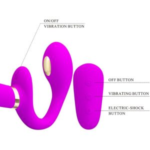 Remote Control Pretty Love – Thunderbird Doppel-Strap-on-Vibrator mit Fernbedienung lila Remote Control Pretty Love – Thunderbird Doppel-Strap-on-Vibrator mit Fernbedienung lila – Bild 5