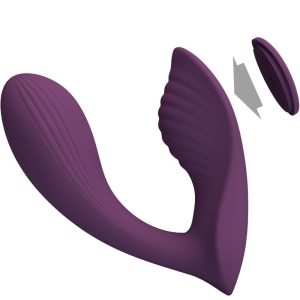 APP Series Pretty Love Franz Massager und Vibrator mit App-Steuerung, Lila – Bild 2