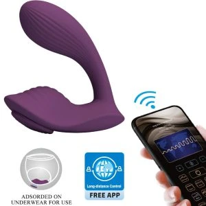 APP Series Pretty Love Franz Massager en Vibrator met App-bediening, Paars