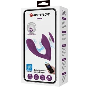 APP Series Pretty Love Franz Massager und Vibrator mit App-Steuerung, Lila – Bild 8