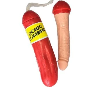 Diablo Picante Spicy Cantipalo Chorizo Dildo Party Gag
