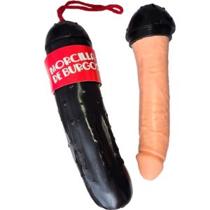 Diablo Picante Dildo in de vorm van een Iberische bloedworst Diablo Picante Dildo in de vorm van een Iberische bloedworst - Afbeelding 1