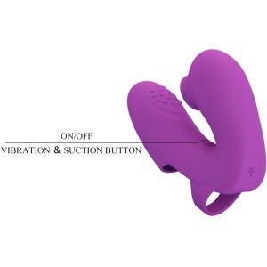 FUN Toys Pretty Love Athena Fingervibrator mit Klitorisstimulator, Lila FUN Toys Pretty Love Athena Fingervibrator mit Klitorisstimulator, Lila – Bild 5