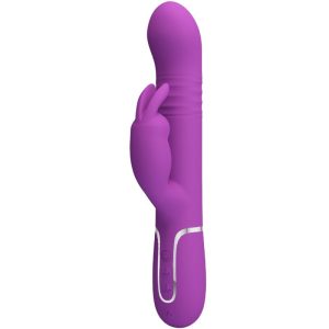 High Tech Pretty Love Coale 4 in 1 Multifunctionele Rabbit Vibrator Paars High Tech Pretty Love Coale 4 in 1 Multifunctionele Rabbit Vibrator Paars - Afbeelding 1