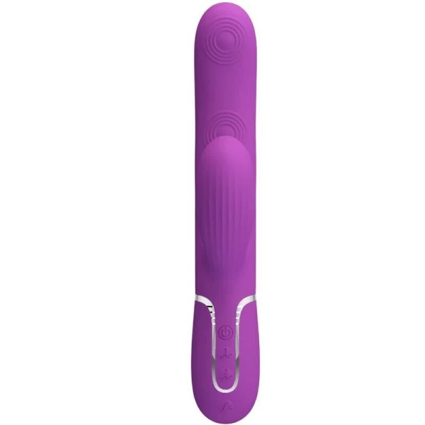 High Tech Pretty Love Perlita 3 IN 1 Multifunktions-Rabbit-Vibrator Lila