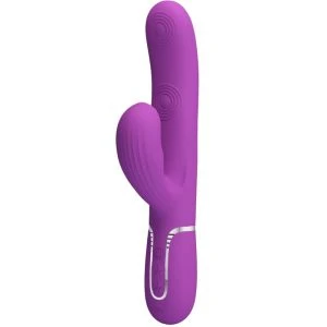 High Tech Pretty Love Perlita 3 IN 1 Multifunktions-Rabbit-Vibrator Lila