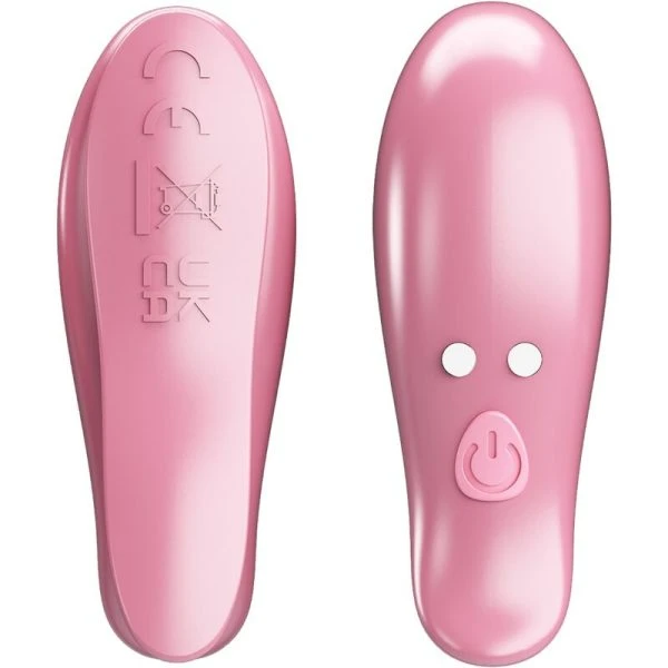 Pretty Love Cailey Nippelklemmen mit 10 Vibrationen und Fernbedienung Rosa