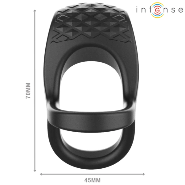 Intense FOR HIM Dubbele Penisring Vibrator Alex Zwart