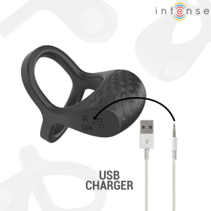 Intense FOR HIM Dubbele Penisring Vibrator Alex Zwart Intense FOR HIM Dubbele Penisring Vibrator Alex Zwart - Afbeelding 6
