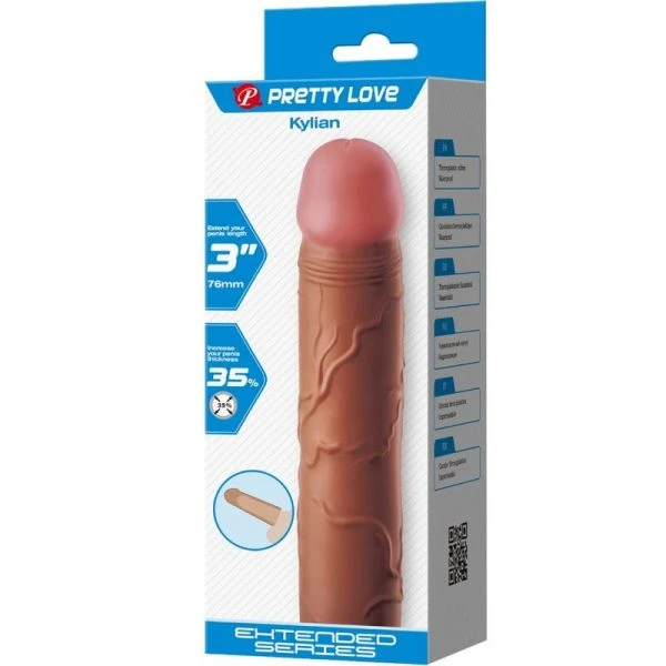 FOR HIM Penishülle Pretty Love Kylian met Verlenging, Mulat