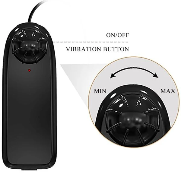 Baile Bahamut Realistischer Vibrator mit Fernbedienung
