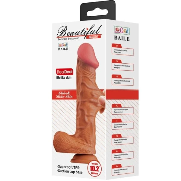 Baile Bergrisi Realistische Dildo met Zuignap