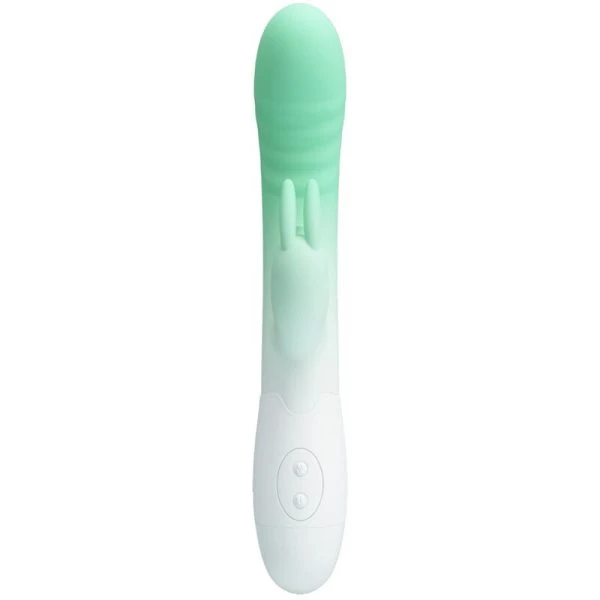 High Tech Pretty Love Cerberus Rabbit Vibrator met 30 functies groen