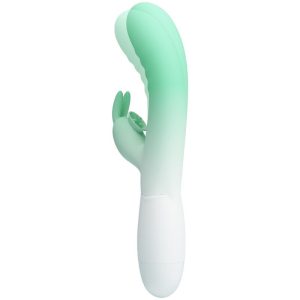 High Tech Pretty Love Cerberus Rabbit Vibrator met 30 functies groen High Tech Pretty Love Cerberus Rabbit Vibrator met 30 functies groen - Afbeelding 1