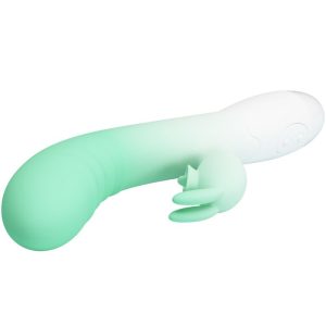 High Tech Pretty Love Cerberus Rabbit Vibrator met 30 functies groen High Tech Pretty Love Cerberus Rabbit Vibrator met 30 functies groen - Afbeelding 5
