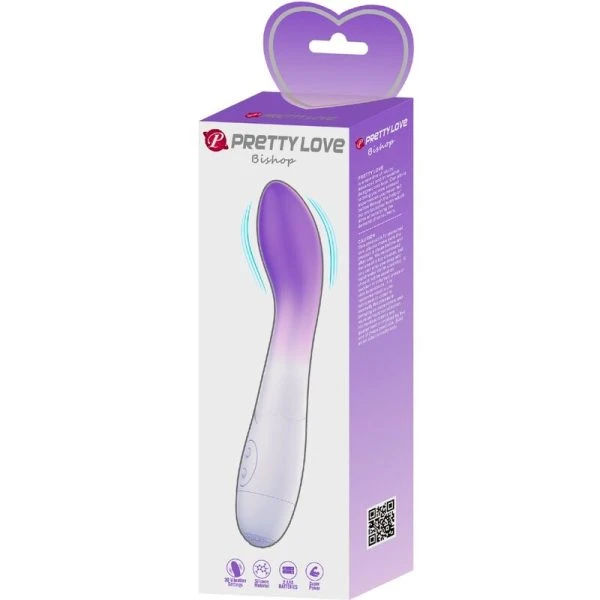 High Tech Pretty Love Bishop G-Punkt Vibrator mit 30 Vibrationen, lila
