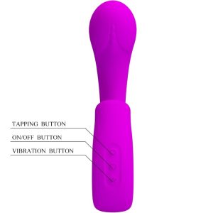 High Tech Pretty Love Sibel G-Punt Vibrator met Clitorisstimulator 10 Trillingen Paars High Tech Pretty Love Sibel G-Punt Vibrator met Clitorisstimulator 10 Trillingen Paars - Afbeelding 4