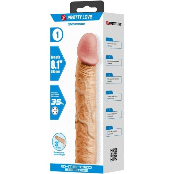 FOR HIM Penishülle Pretty Love Stevenson met verlenging