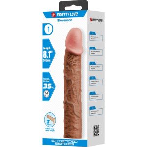 FOR HIM Penishuls met verlenging Pretty Love Stevenson Mulatte FOR HIM Penishuls met verlenging Pretty Love Stevenson Mulatte - Afbeelding 5