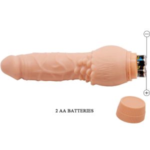 Baile Realistische Vibrator Barbara met sterke adering Baile Realistische Vibrator Barbara met sterke adering - Afbeelding 3